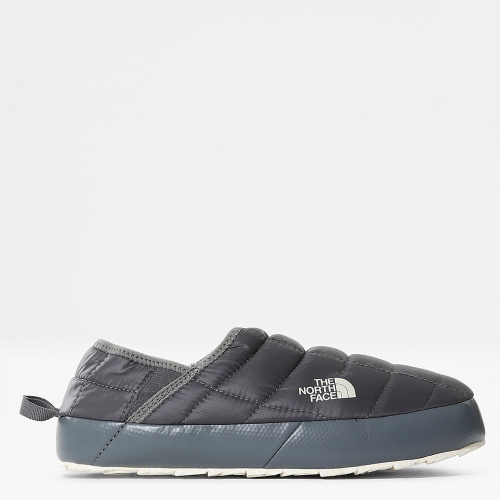 The North Face Mules Womens Australia - The North Face Thermoball™ Traction V Grey / White (OVP-2076